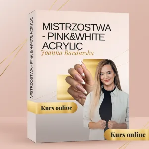 MISTRZOSTWA- PINK&WHITE ACRYLIC