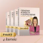 PAKIET 4 kursów - odnowa, korekta, french i tempo pracy