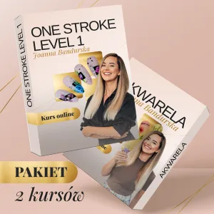 Akwarela i one stroke