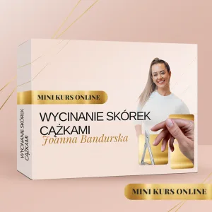 Wycinanie skórek cążkami