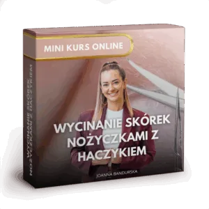Wycinanie skórek nożyczkami z haczykiem